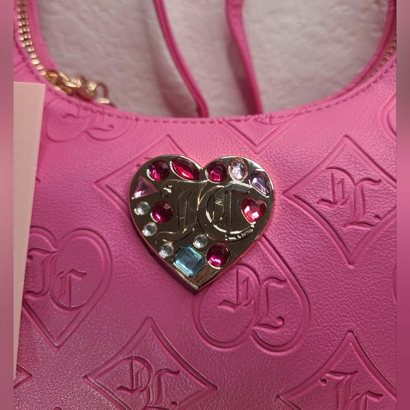 Juicy Couture Pink Spring  Shoulder Bag NEW - Picture 4 of 7